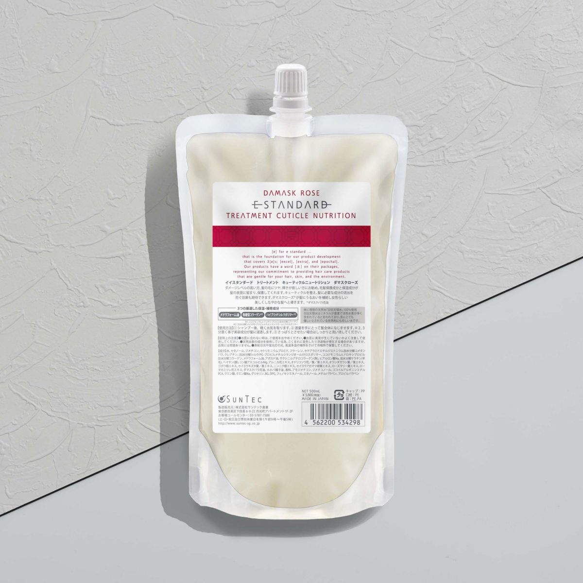 イイスタンダード トリートメント キューティクルニュートリション ダマスクローズ 詰替え用 500mL